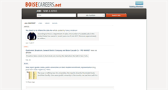 Desktop Screenshot of boisecareers.net